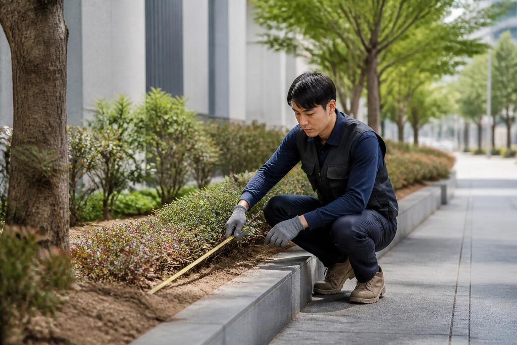 서울 동대문구 조경 식재공사 작업 범위와 현장 조건 이미지