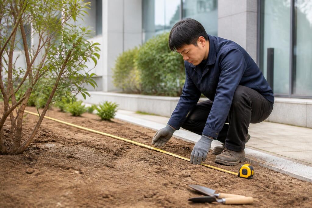 서울 성북구 조경 식재공사 작업 범위와 현장 조건 이미지