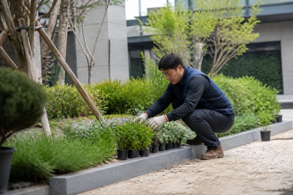 서울 서대문구 조경 식재공사 이미지
