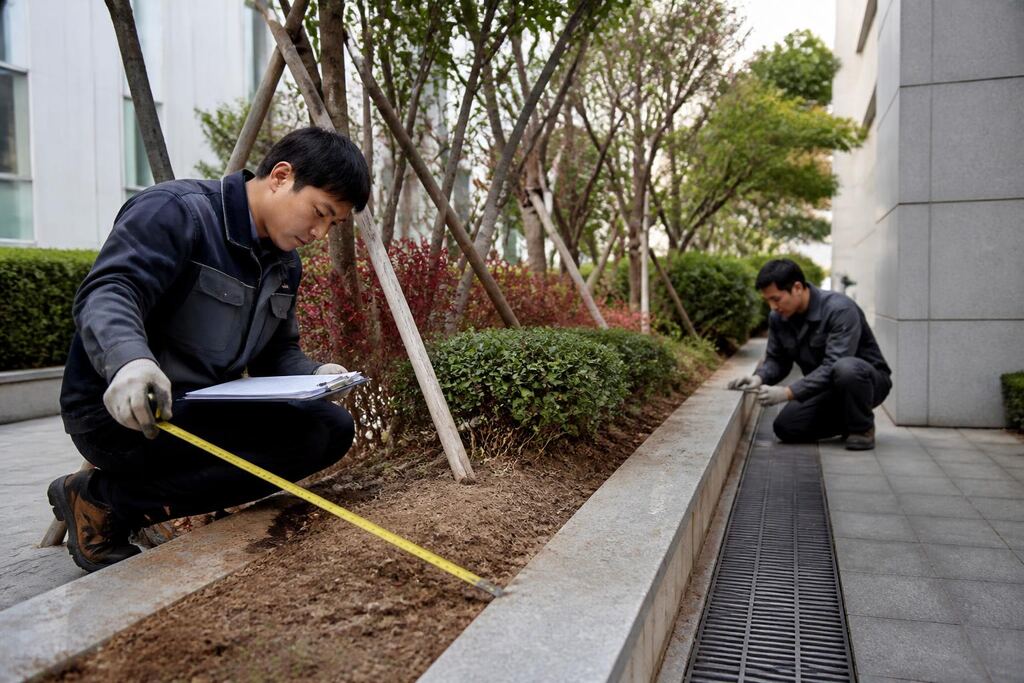 서울 마포구 조경 식재공사 작업 범위와 현장 조건 이미지