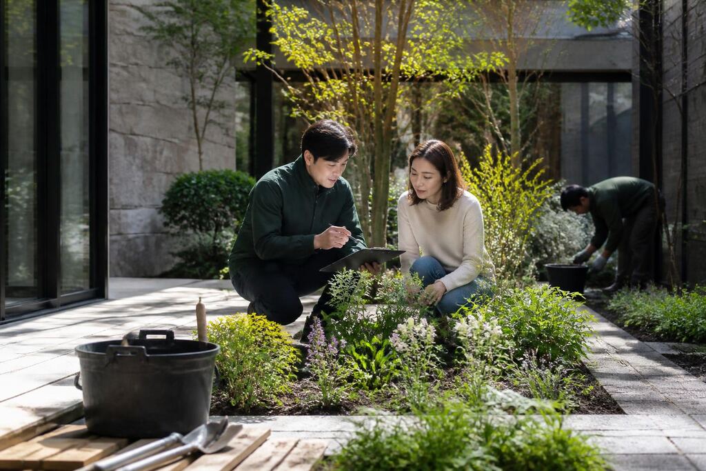 서울 양천구 조경 식재공사 이미지