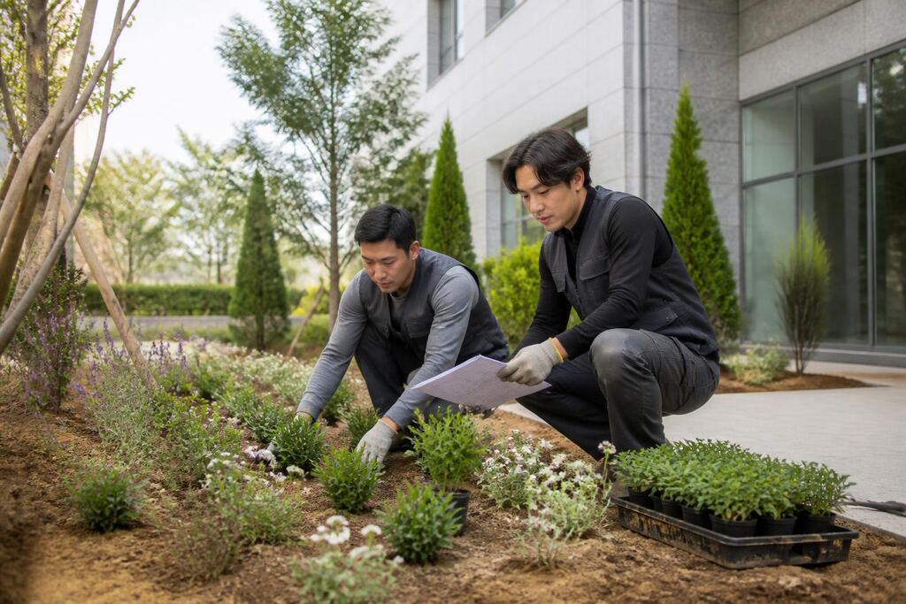 서울 구로구 조경 식재공사 이미지