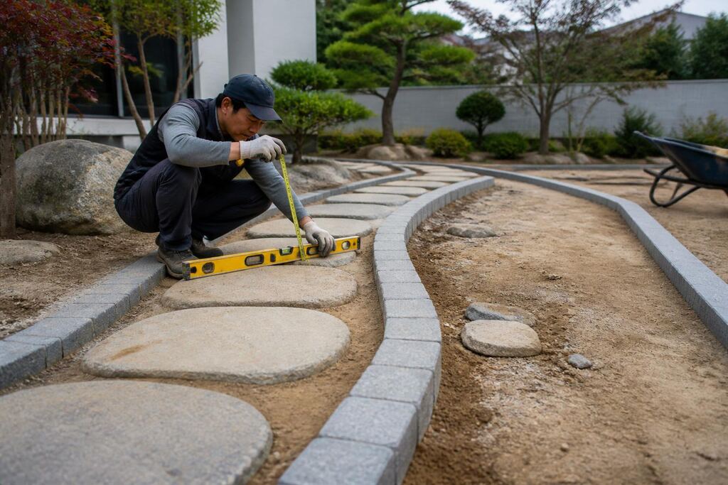 서울 동대문구 조경석·경계석 시공 비용과 업체 비교 정보 이미지