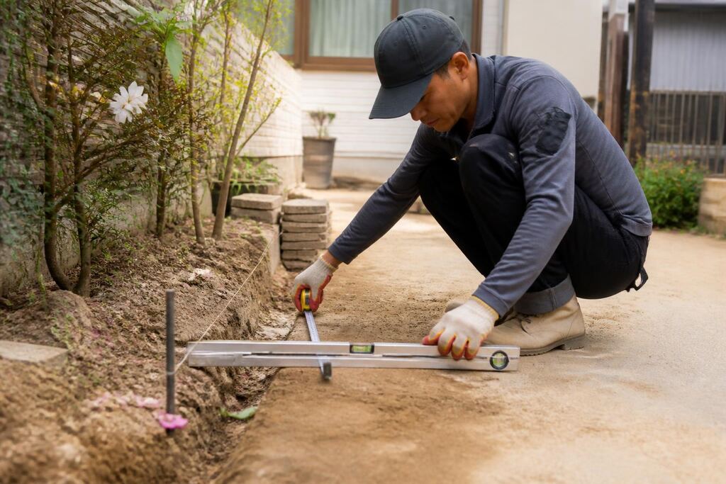 서울 구로구 조경석·경계석 시공 작업 범위와 현장 조건 이미지