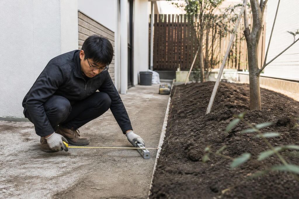 서울 관악구 조경석·경계석 시공 작업 범위와 현장 조건 이미지