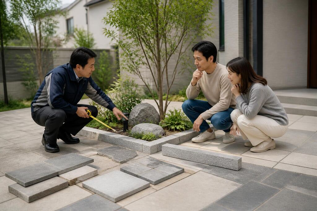 서울 강남구 조경석·경계석 시공 이미지