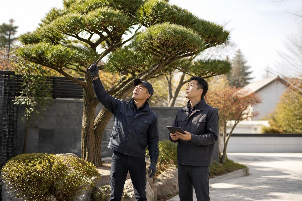 서울 성북구 수목 정리 이미지