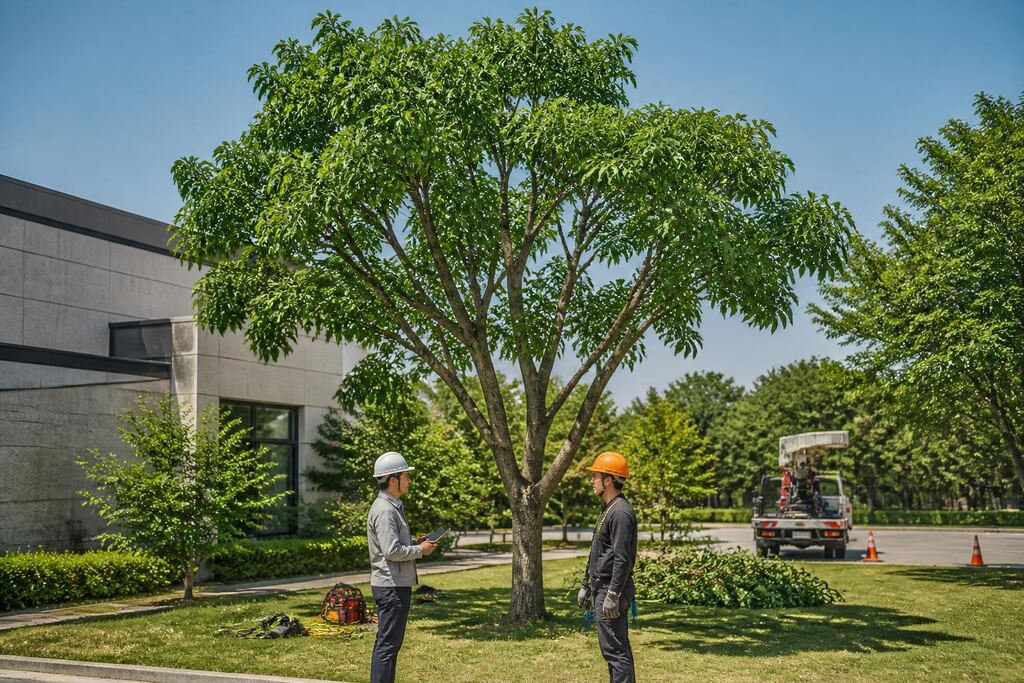 서울 도봉구 수목 정리 이미지