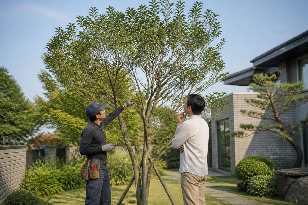 서울 용산구 나무 전지·전정 이미지