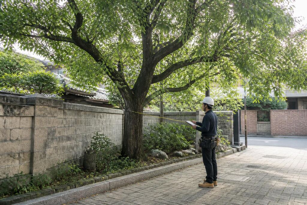 서울 중구 나무 제거·벌목 작업 범위와 현장 조건 이미지