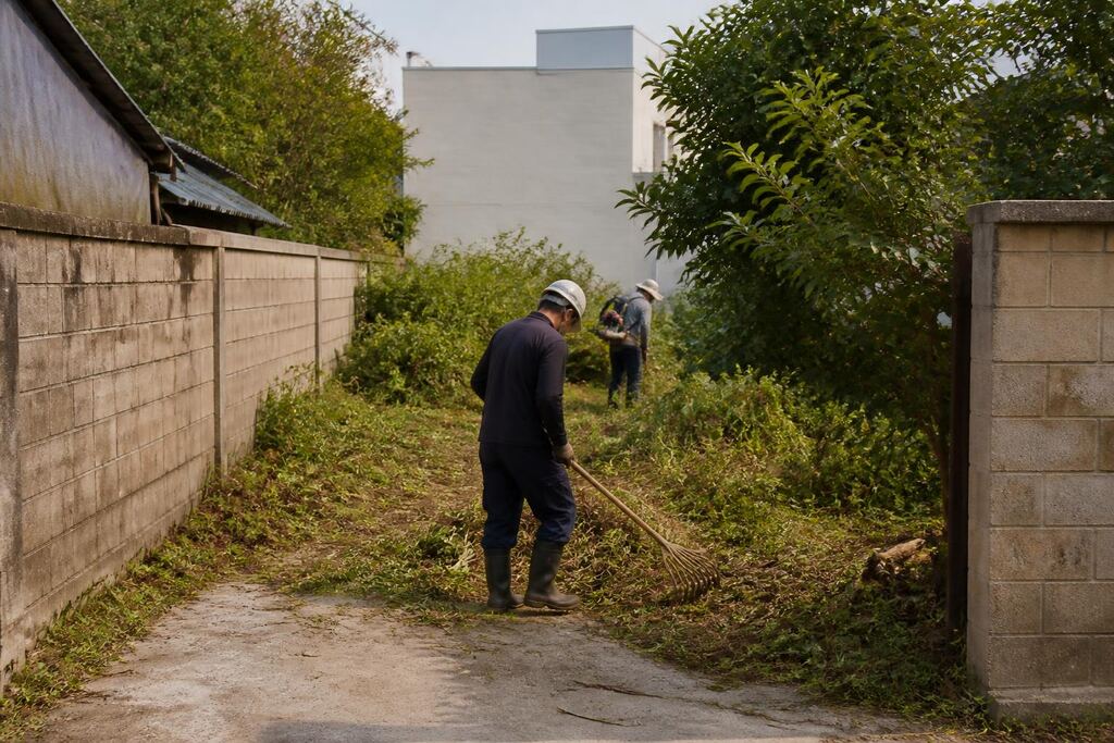서울 성북구 공터 정리 이미지