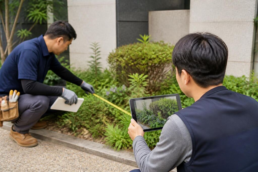서울 용산구 잡초 제거 작업 범위와 현장 조건 이미지