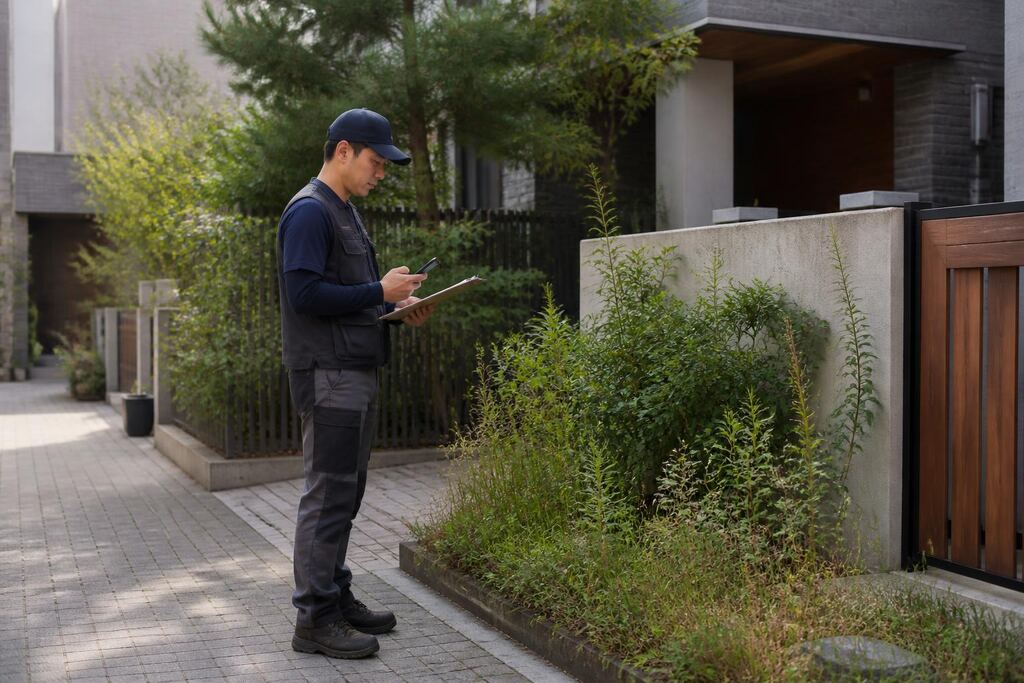 서울 성동구 잡초 제거 이미지