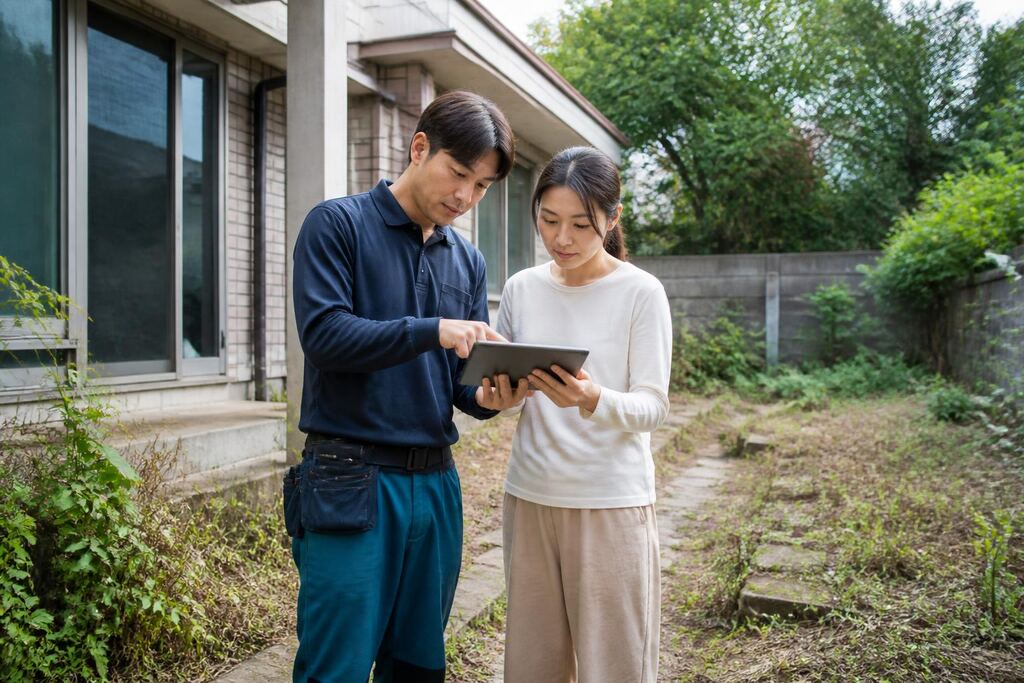 서울 성북구 잡초 제거 이미지