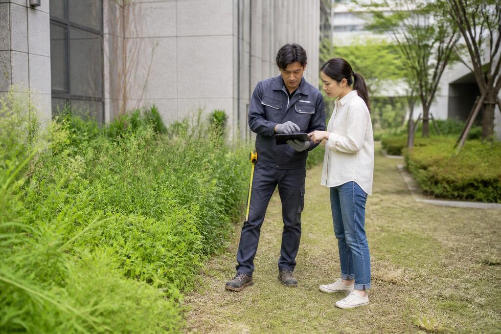 서울 중구 제초 작업 이미지