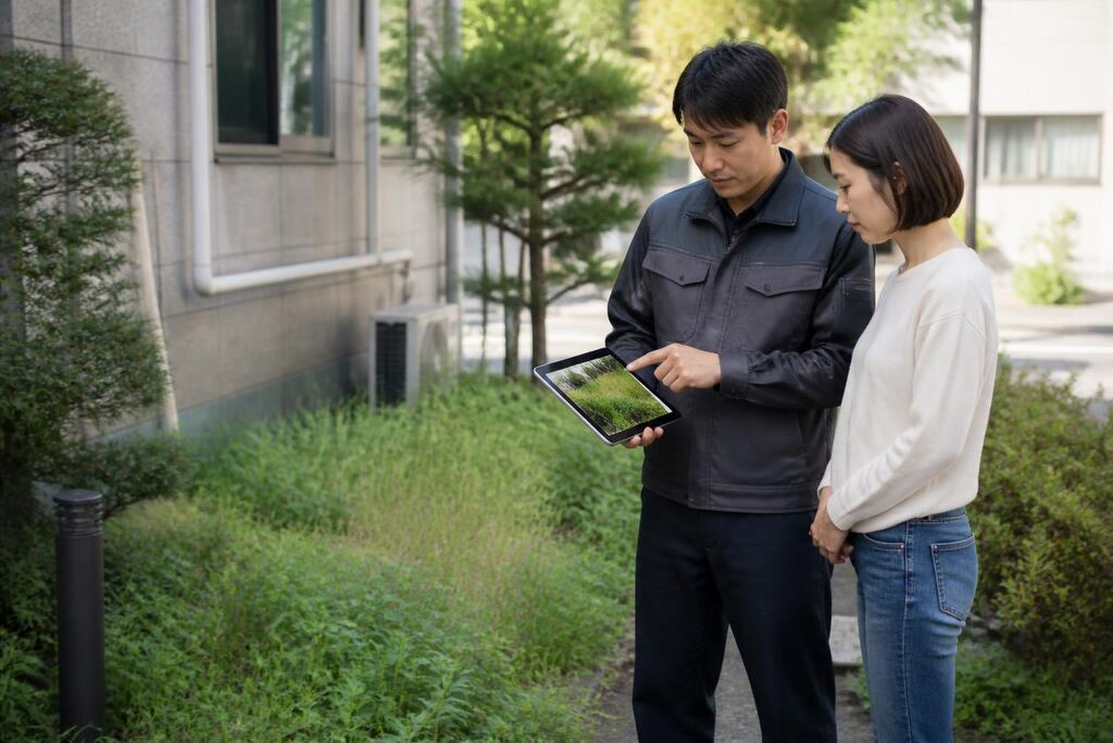 서울 동대문구 제초 작업 이미지