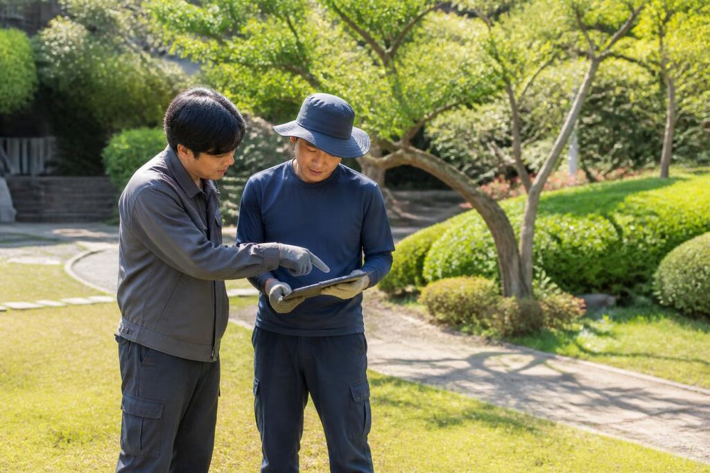 서울 성북구 제초 작업 작업 범위와 현장 조건 이미지