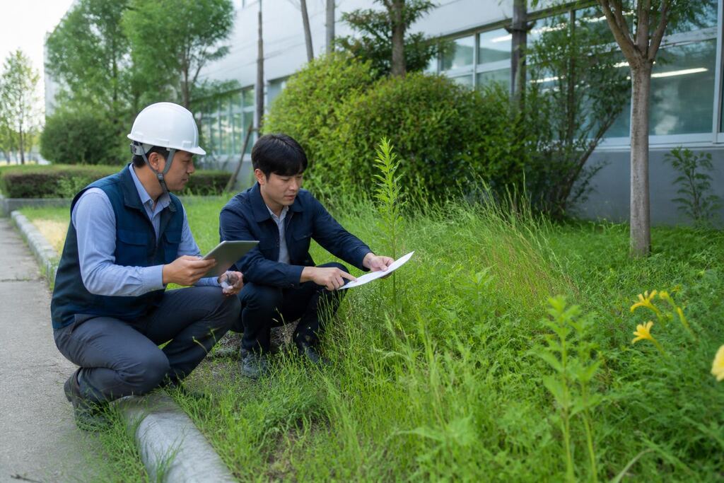 서울 강북구 제초 작업 작업 범위와 현장 조건 이미지