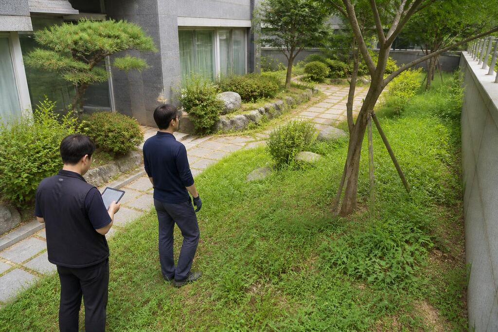 서울 구로구 제초 작업 작업 범위와 현장 조건 이미지