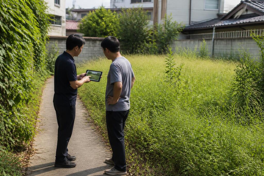 서울 금천구 제초 작업 작업 범위와 현장 조건 이미지
