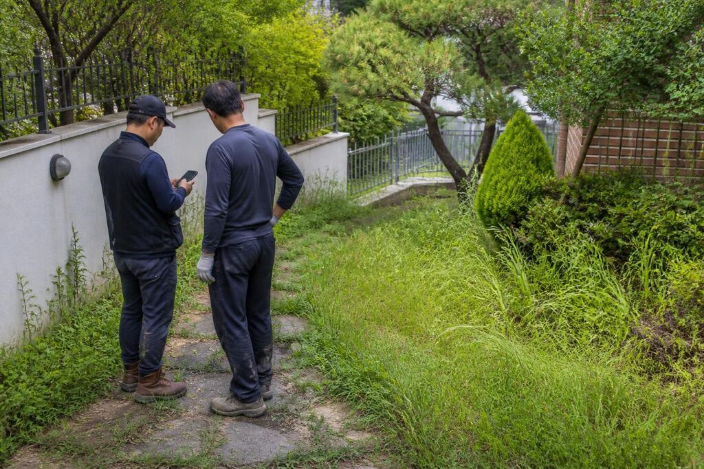 서울 동작구 제초 작업 작업 범위와 현장 조건 이미지