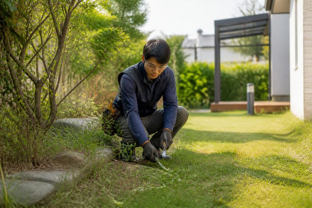 서울 관악구 제초 작업 이미지