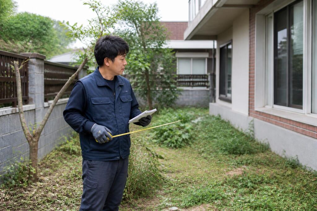 서울 동대문구 마당 정리 이미지