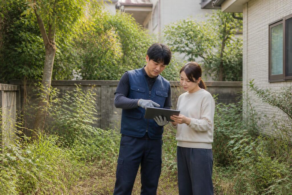 서울 노원구 마당 정리 이미지