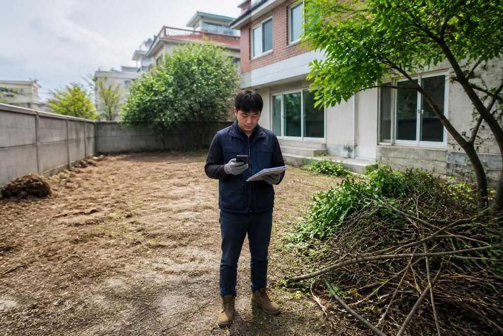 서울 서대문구 마당 정리 이미지