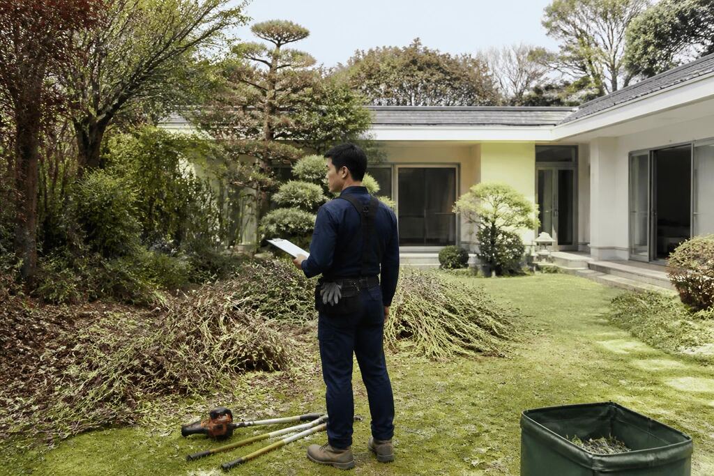 서울 마포구 마당 정리 이미지