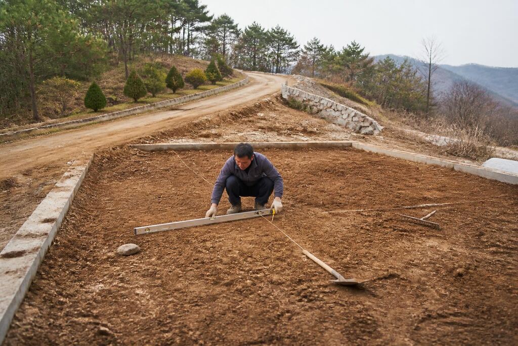 서울 종로구 묘지조성 작업 범위와 현장 조건 이미지