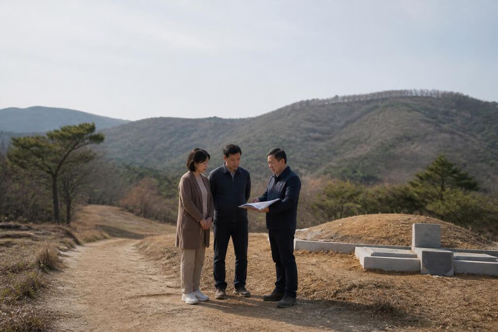 서울 중구 묘지조성 이미지