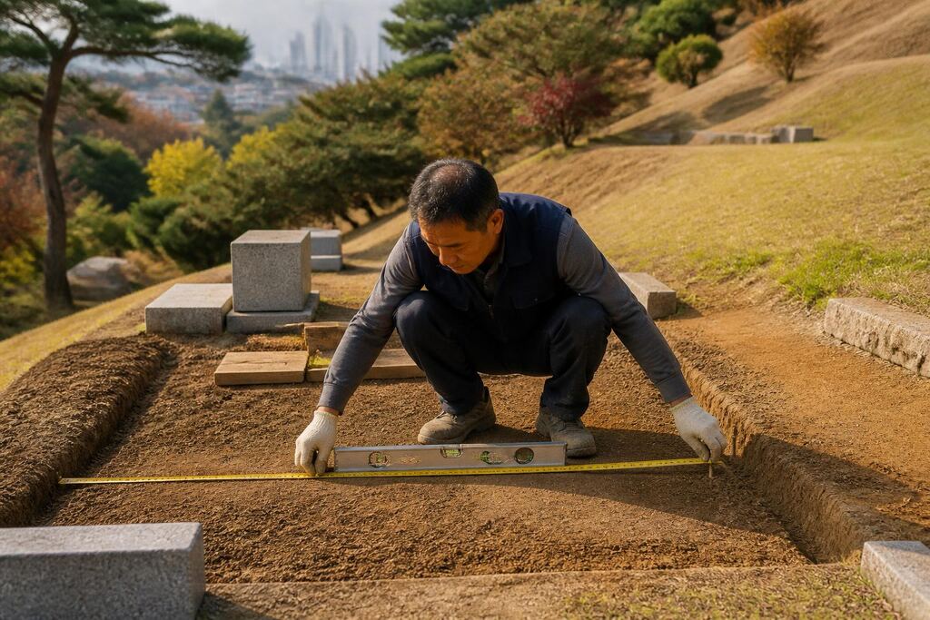 서울 동대문구 묘지조성 이미지