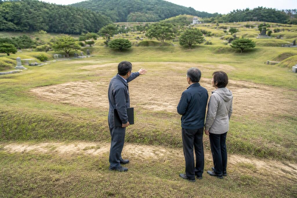 서울 강서구 묘지조성 이미지