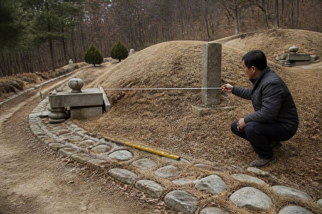 서울 금천구 묘지조성 작업 범위와 현장 조건 이미지