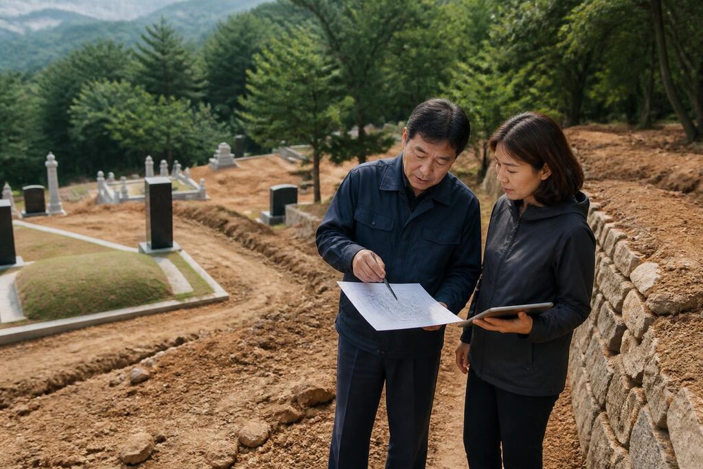 서울 서초구 묘지조성 이미지