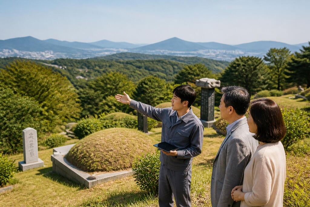 서울 종로구 묘지관리 이미지