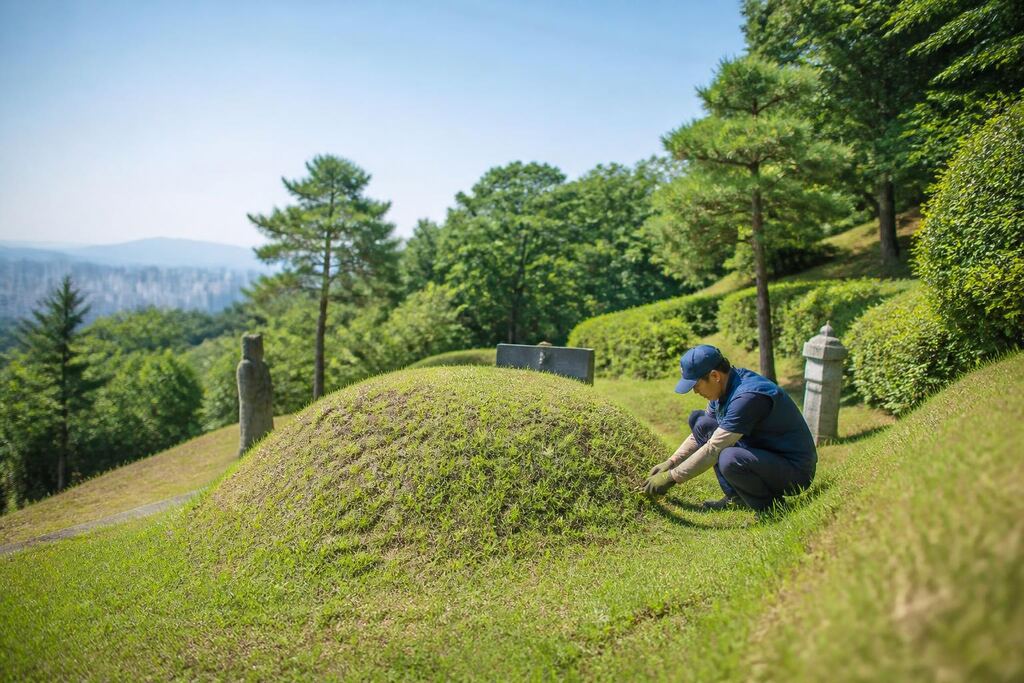 서울 동작구 묘지관리 이미지