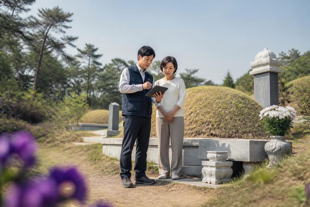 서울 송파구 묘지관리 이미지
