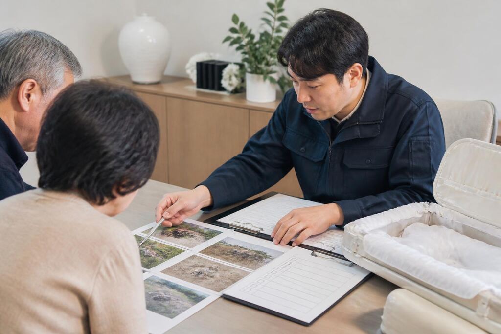 서울 성북구 묘지이장 비용과 업체 비교 정보 이미지