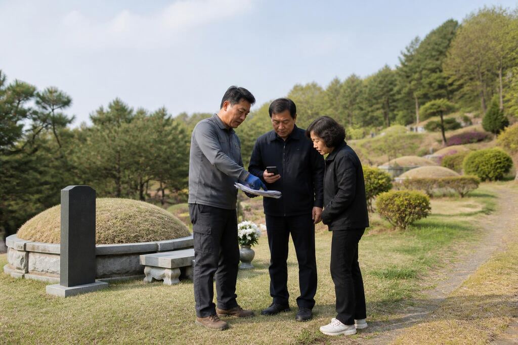 서울 은평구 묘지이장 이미지