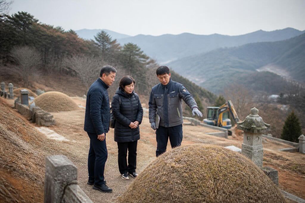 서울 금천구 묘지이장 이미지
