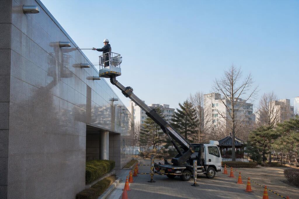 서울 용산구 고소작업차 비용과 업체 비교 정보 이미지