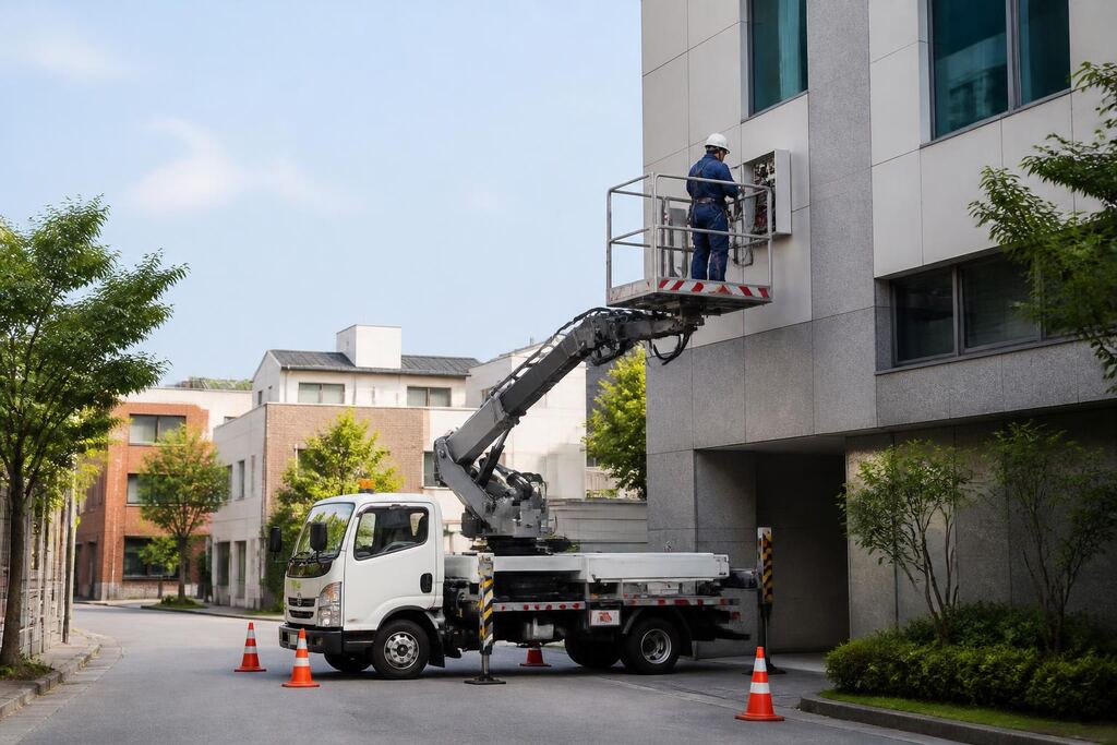 서울 중랑구 고소작업차 이미지