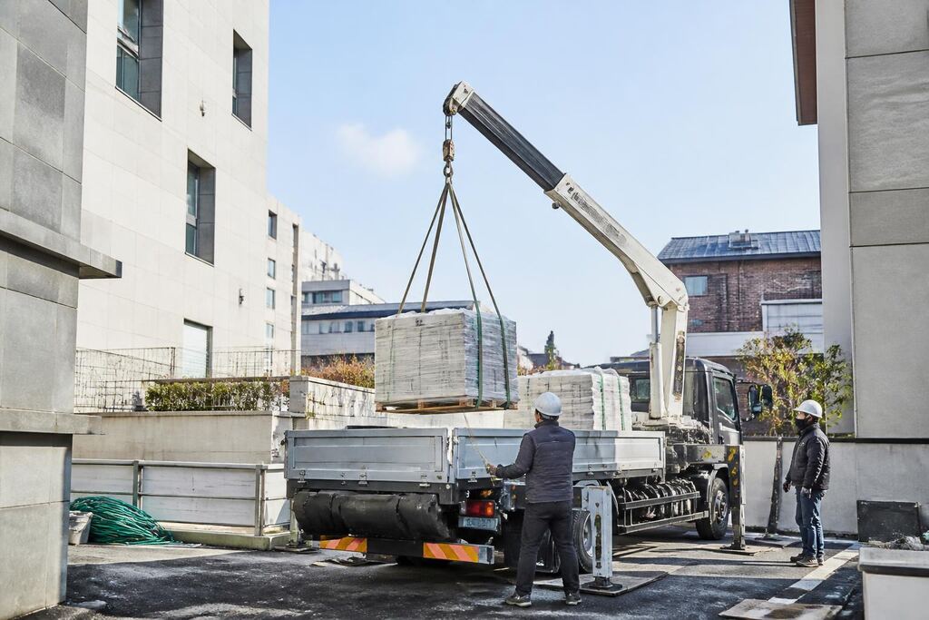 서울 용산구 카고크레인 이미지