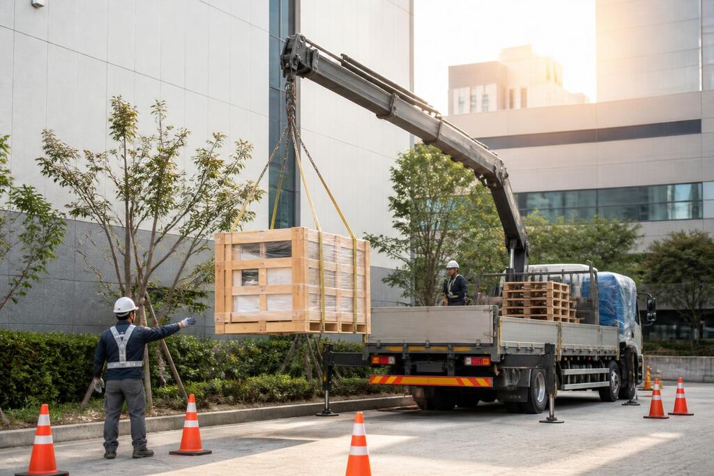 서울 성동구 카고크레인 비용과 업체 비교 정보 이미지