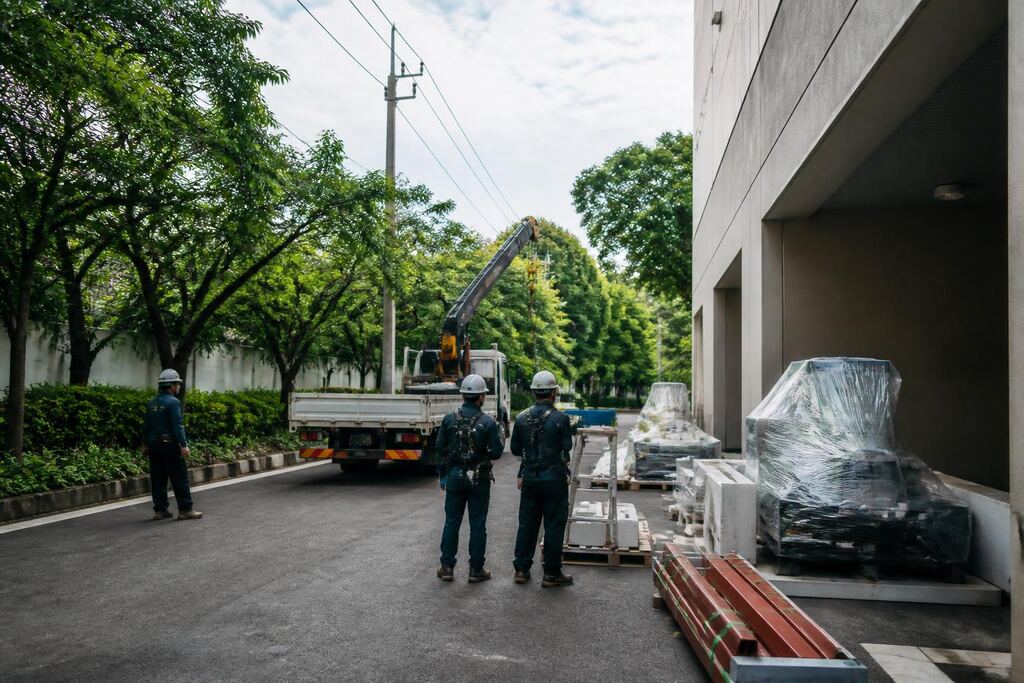 서울 도봉구 카고크레인 작업 범위와 현장 조건 이미지