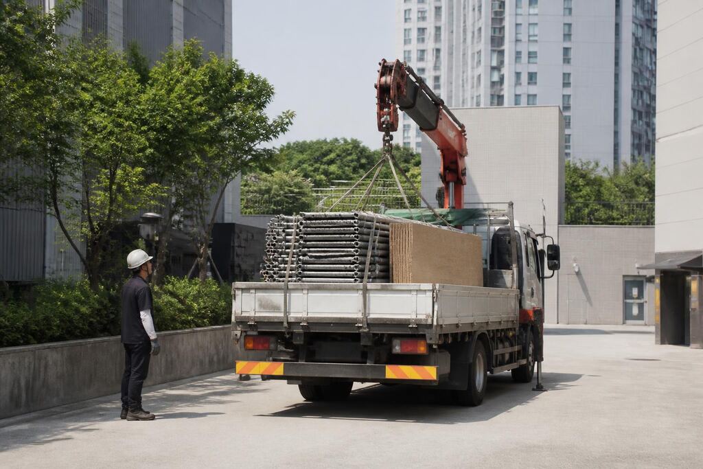 서울 구로구 카고크레인 이미지