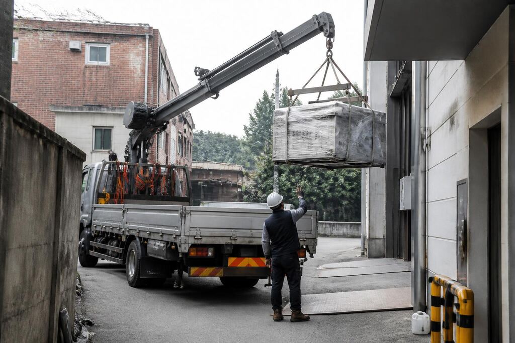 서울 동작구 카고크레인 작업 범위와 현장 조건 이미지