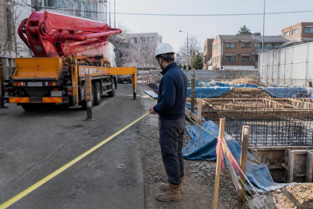 서울 서대문구 콘크리트펌프 작업 범위와 현장 조건 이미지